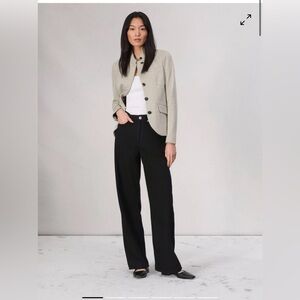 Rag and Bone The Logan Featherweight wide Leg Jeans